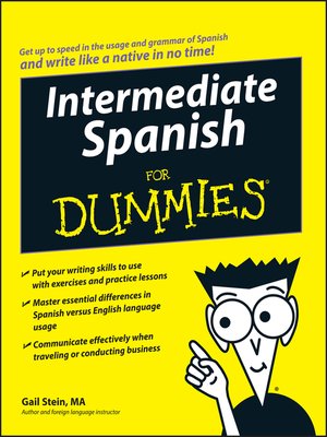 cover image of Intermediate Spanish For Dummies